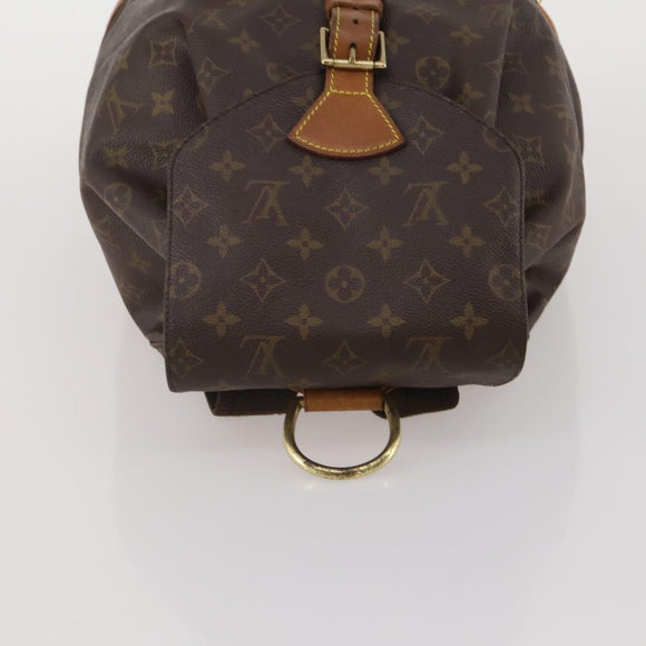 LOUIS VUITTON Monogram Montsouris GM Backpack M51135 LV Auth 202631