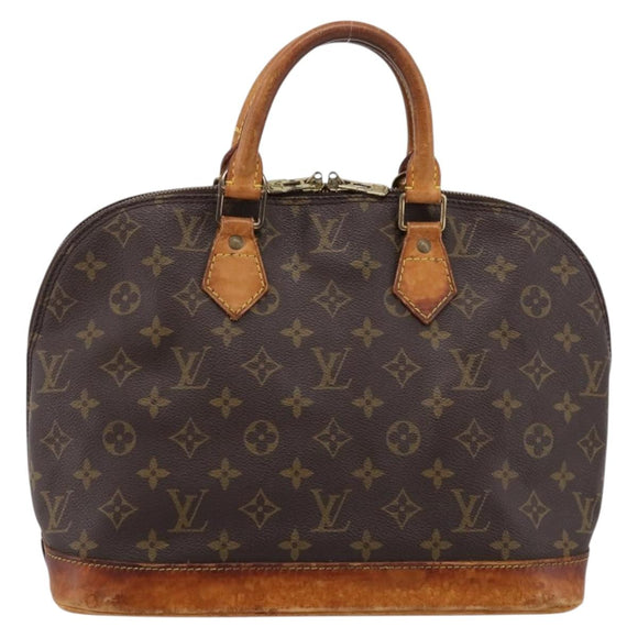 LOUIS VUITTON Monogram Alma Hand Bag M51130 LV Auth 202633