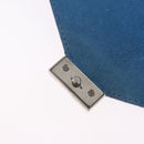 CELINE Shoulder Bag Leather Blue Black Auth 202635A-22