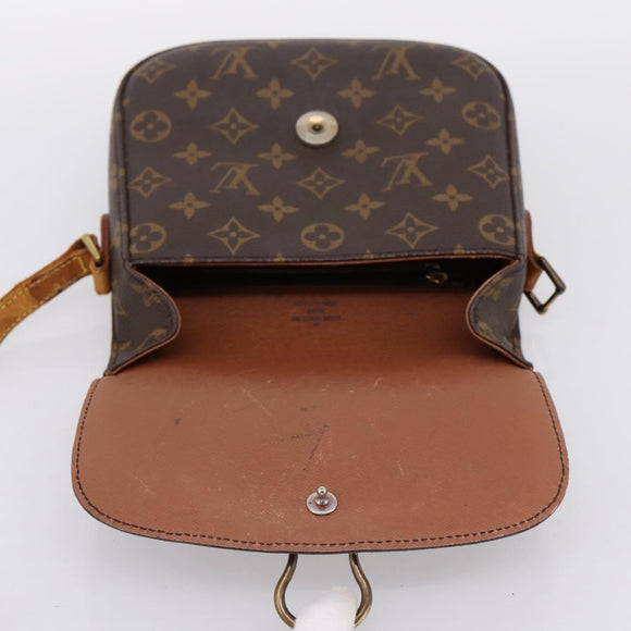 LOUIS VUITTON Monogram Saint Cloud MM Shoulder Bag M51243 LV Auth 202638