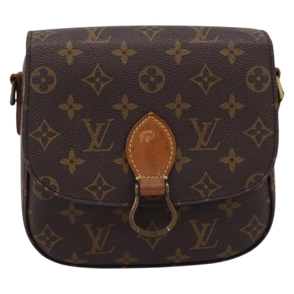 LOUIS VUITTON Monogram Saint Cloud MM Shoulder Bag M51243 LV Auth 202638