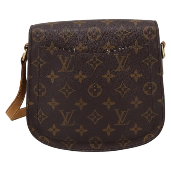 LOUIS VUITTON Monogram Saint Cloud MM Shoulder Bag M51243 LV Auth 202638