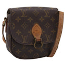 LOUIS VUITTON Monogram Saint Cloud PM Shoulder Bag M51244 LV Auth 202639-1