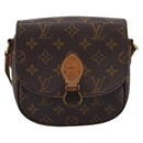 LOUIS VUITTON Monogram Saint Cloud PM Shoulder Bag M51244 LV Auth 202639-13