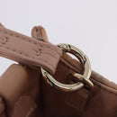 Chloe Woody Small Hand Bag Nylon 2way Pink Gold Auth 202651A-18
