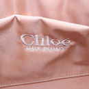 Chloe Woody Small Hand Bag Nylon 2way Pink Gold Auth 202651A-19