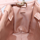 Chloe Woody Small Hand Bag Nylon 2way Pink Gold Auth 202651A-22