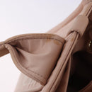 Chloe Woody Small Hand Bag Nylon 2way Pink Gold Auth 202651A-25