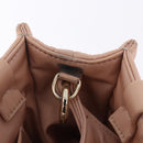 Chloe Woody Small Hand Bag Nylon 2way Pink Gold Auth 202651A-26