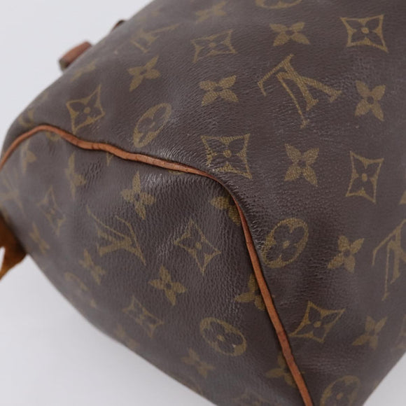 LOUIS VUITTON Monogram Speedy 25 Hand Bag M41528 LV Auth 202656