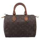 LOUIS VUITTON Monogram Speedy 25 Hand Bag M41528 LV Auth 202656-2