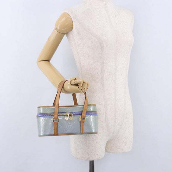 LOUIS VUITTON Vernis Sullivan Horizontal PM Bag Lavande M91266 LV Auth 202660A