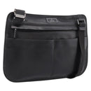 GUCCI Shoulder Bag Leather Black Silver 001 3364 Auth 202668-1