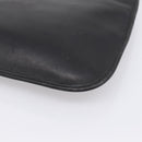 GUCCI Shoulder Bag Leather Black Silver 001 3364 Auth 202668-12