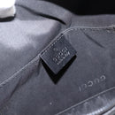 GUCCI Shoulder Bag Leather Black Silver 001 3364 Auth 202668-16