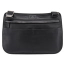 GUCCI Shoulder Bag Leather Black Silver 001 3364 Auth 202668-2