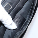 GUCCI Shoulder Bag Leather Black Silver 001 3364 Auth 202668-22