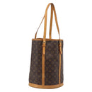 LOUIS VUITTON Monogram Bucket GM Shoulder Bag M42236 LV Auth 202671-1