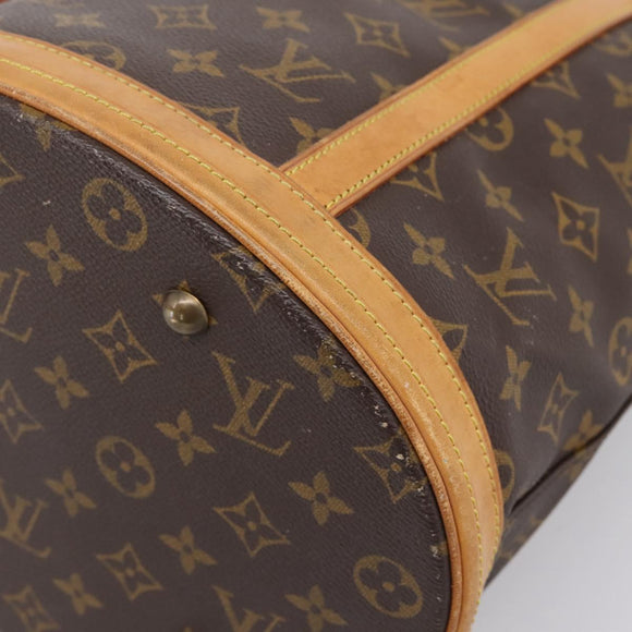 LOUIS VUITTON Monogram Bucket GM Shoulder Bag M42236 LV Auth 202671