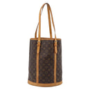 LOUIS VUITTON Monogram Bucket GM Shoulder Bag M42236 LV Auth 202671-13