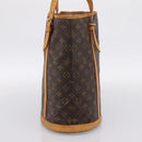 LOUIS VUITTON Monogram Bucket GM Shoulder Bag M42236 LV Auth 202671-4