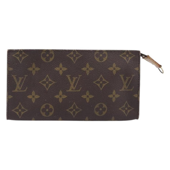 LOUIS VUITTON Monogram Bucket GM Accessory Pouch LV Auth 202672