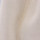 BALENCIAGA Navy Cabas Hand Bag Canvas Ivory Silver 339933 Auth 202675A-7