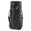 LOUIS VUITTON Monogram Eclipse Bottle Holder Porte Boutille GI0398 Auth 202678M-1