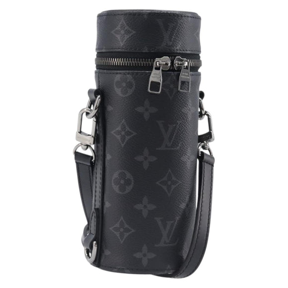 LOUIS VUITTON Monogram Eclipse Bottle Holder Porte Boutille GI0398 Auth 202678M