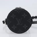 LOUIS VUITTON Monogram Eclipse Bottle Holder Porte Boutille GI0398 Auth 202678M-5