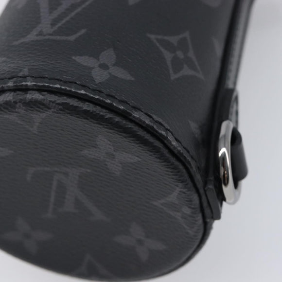 LOUIS VUITTON Monogram Eclipse Bottle Holder Porte Boutille GI0398 Auth 202678M