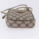 GUCCI GG Supreme Shoulder Bag PVC Beige Gold 001 23 151 Auth 202680-15