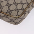GUCCI GG Supreme Shoulder Bag PVC Beige Gold 001 23 151 Auth 202680-19