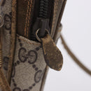 GUCCI GG Supreme Shoulder Bag PVC Beige Gold 001 23 151 Auth 202680-20