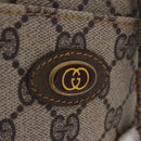 GUCCI GG Supreme Shoulder Bag PVC Beige Gold 001 23 151 Auth 202680-21