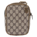 GUCCI GG Supreme Shoulder Bag PVC Beige Gold 001 23 151 Auth 202680-3