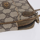 GUCCI GG Supreme Shoulder Bag PVC Beige Gold 001 23 151 Auth 202680-5