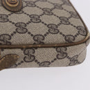 GUCCI GG Supreme Shoulder Bag PVC Beige Gold 001 23 151 Auth 202680-7