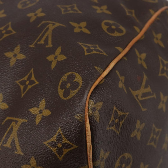 LOUIS VUITTON Monogram Keepall 55 Boston Bag M41424 LV Auth 202683A