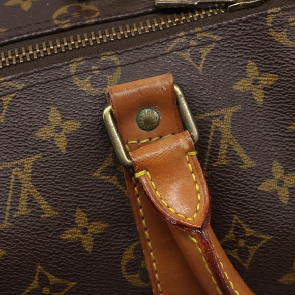 LOUIS VUITTON Monogram Keepall 55 Boston Bag M41424 LV Auth 202683A