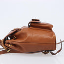 GUCCI Bamboo Backpack Leather Black Gold 003 2034 0030 Auth 202686-6
