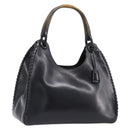 GUCCI Shoulder Bag Leather Black 106236 Auth 202694V-1