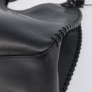 GUCCI Shoulder Bag Leather Black 106236 Auth 202694V-10