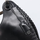 GUCCI Shoulder Bag Leather Black 106236 Auth 202694V-14