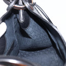 GUCCI Shoulder Bag Leather Black 106236 Auth 202694V-18