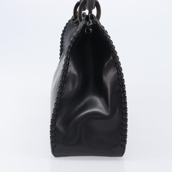 GUCCI Shoulder Bag Leather Black 106236 Auth 202694V