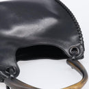 GUCCI Shoulder Bag Leather Black 106236 Auth 202694V-6