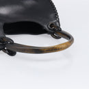 GUCCI Shoulder Bag Leather Black 106236 Auth 202694V-7