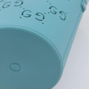 GUCCI Children's Hand Bag rubber Turquoise Blue 723051 Auth 202697M-10