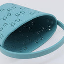 GUCCI Children's Hand Bag rubber Turquoise Blue 723051 Auth 202697M-6